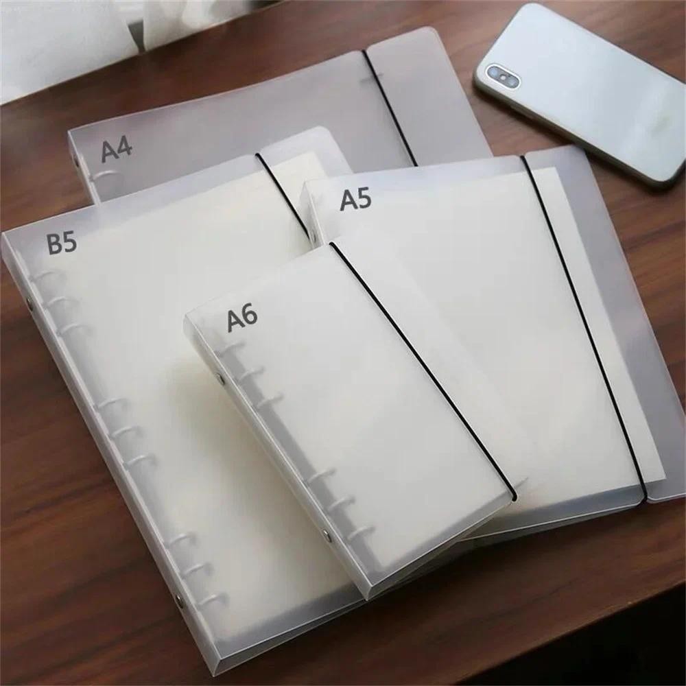 

Diary 2023 A5 A6 A7 Matte Loose Leaf Binder Ring Notebook Inner Cover Collect Korea Idol Photo Planner Stationery Office Supply