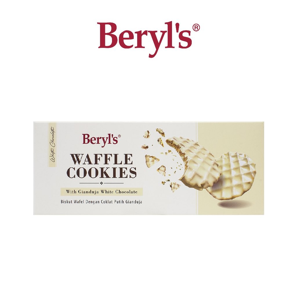 

Beryl's Waffle Cookies Coated With Gianduja White Chocolate (80g)
