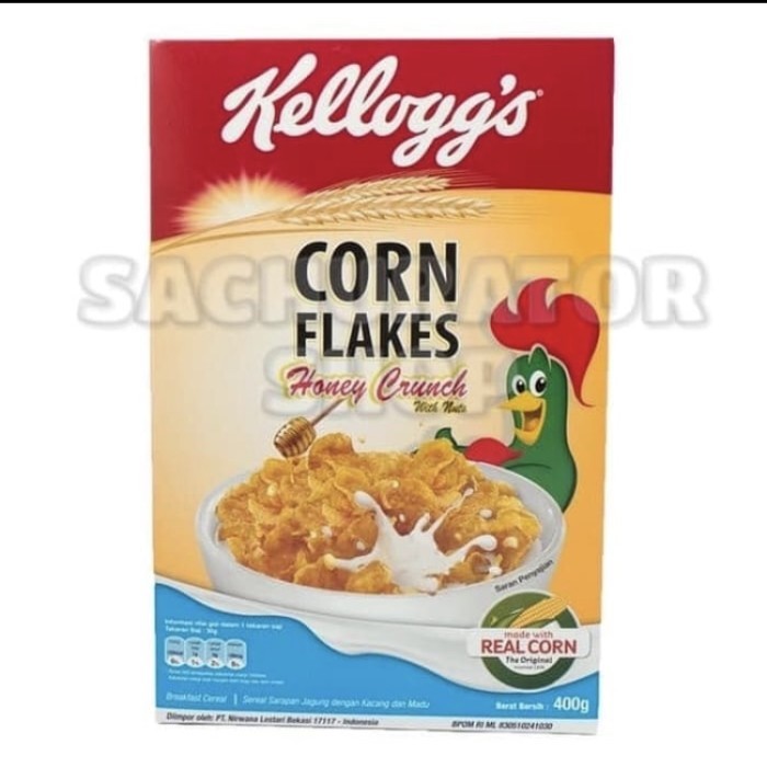 

sereal kellogg's jagung dan hony 400gr