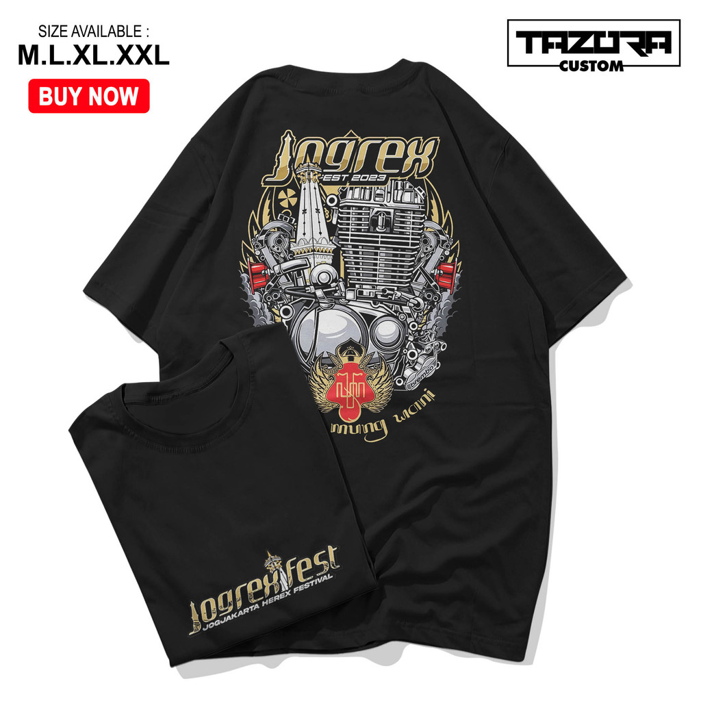 kaos jogrex / herex jogjakarta / kaos cb gl megapro tiger c70 jhf jogrex 2023 / kaos herex festival 