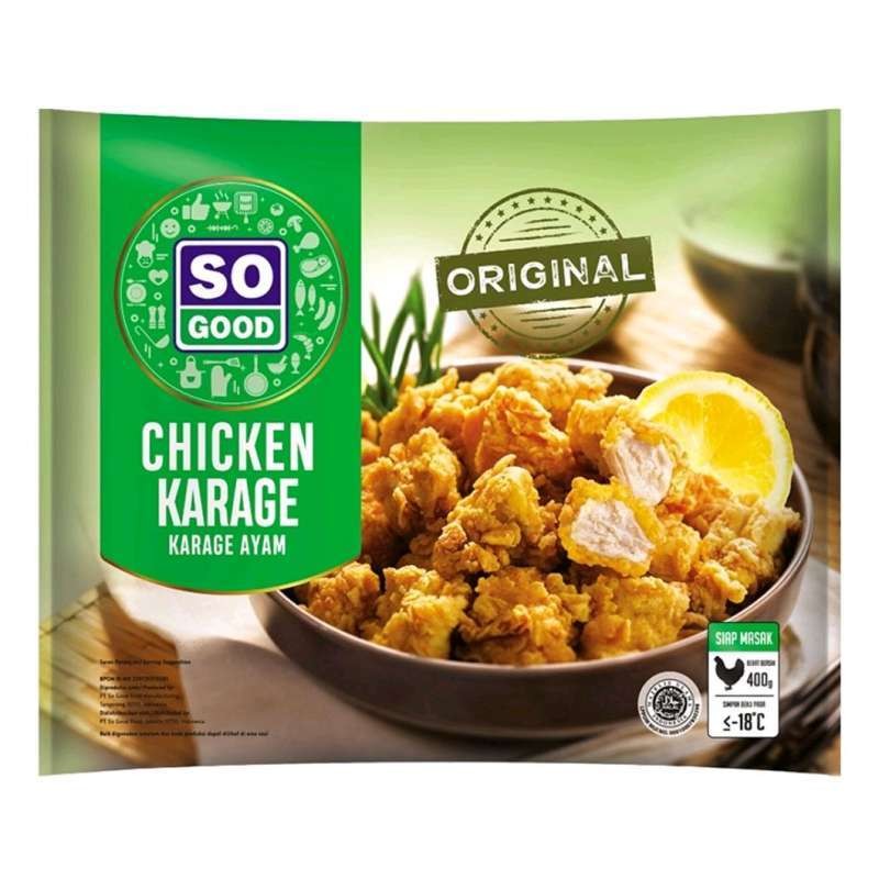 

So Good Chicken Karage Original 400 gr