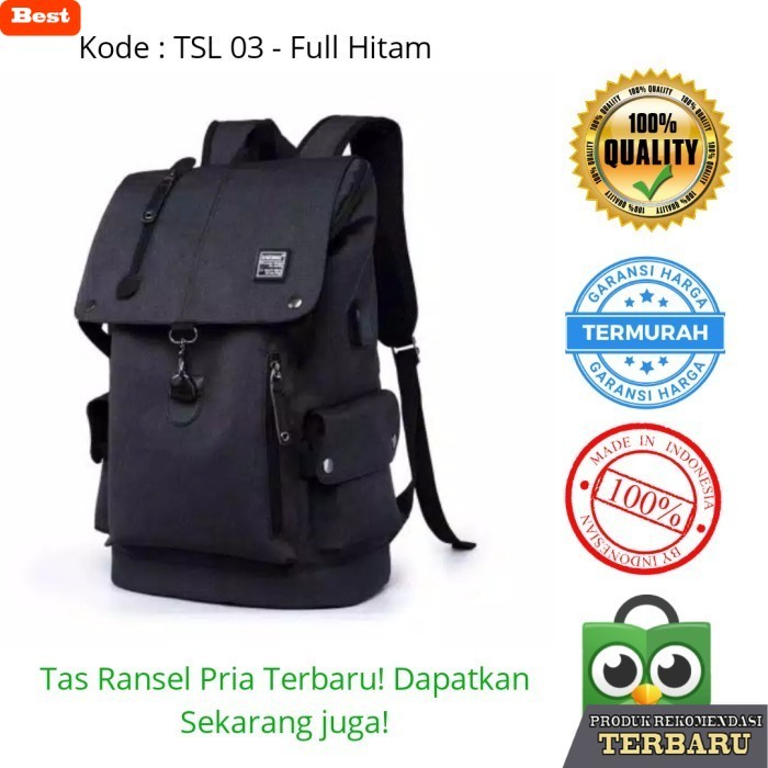 tas ransel pria murah berkualitas (PROMO) Tas Ransel Pria Tas Ransel Tas Ransel Backpack Tas Laptop 