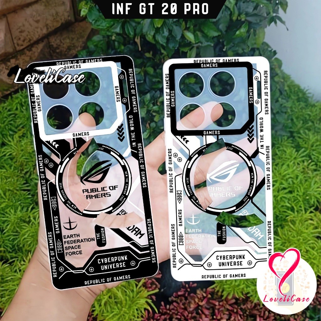 Case infinix gt 20 pro 2024 Case Bening Transparant premium casing lentur case infinix terbaru CGT3