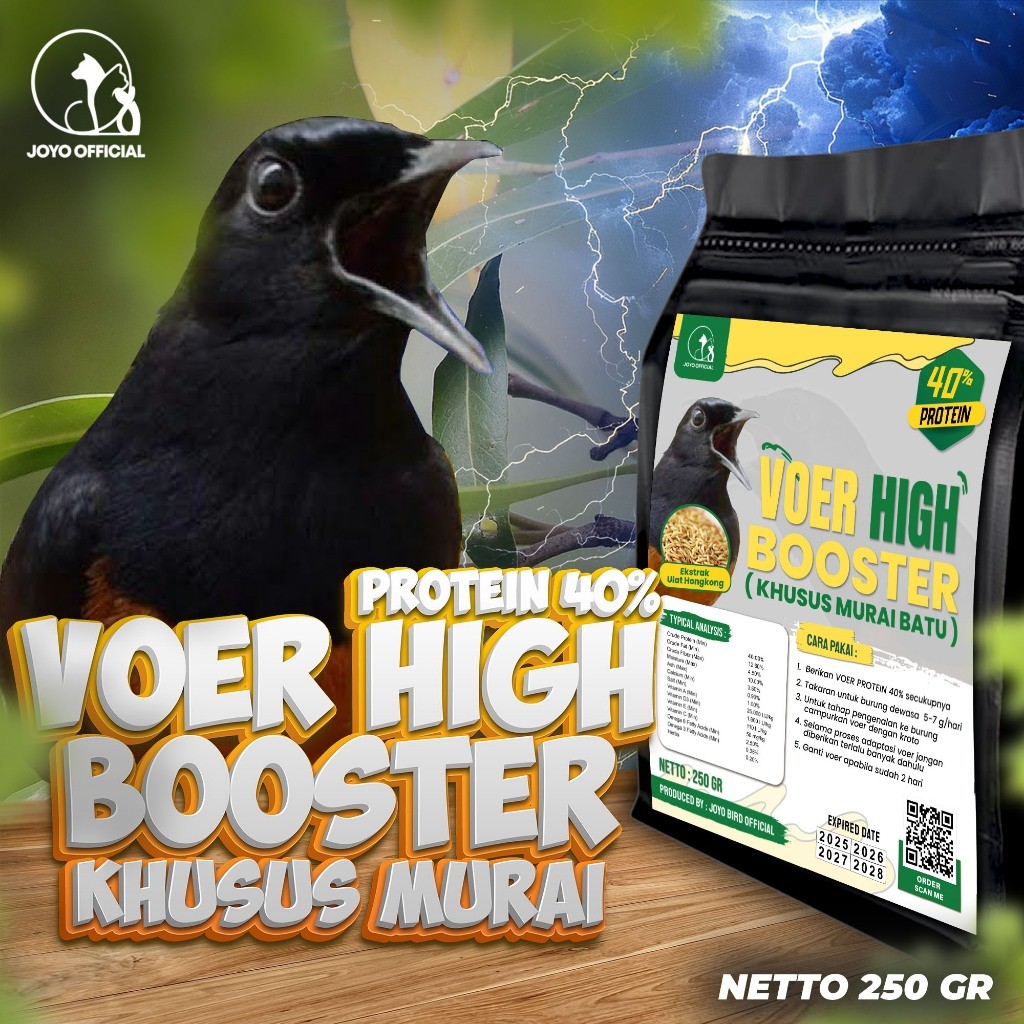 MAKANAN BURUNG MURAI JUARA LOMBA | VOER MURAI JUARA LOMBA | EKSTRAK ULAT HONGKONG | PAKAN JUARA LOMB