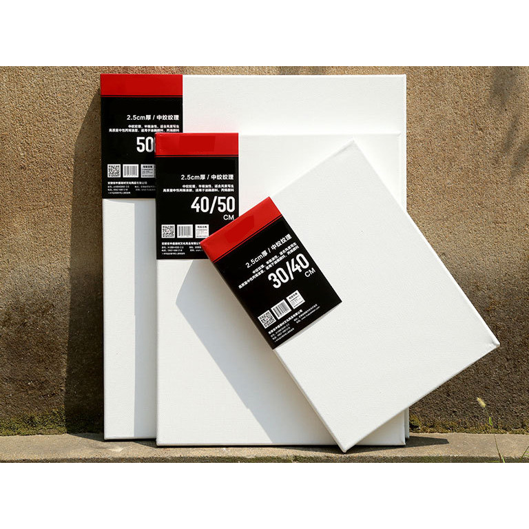 

Linen Blend Primed Blank Canvas High Quality Layer Oil Painting Canvas acrylic painting varied frames with canvas be customized
