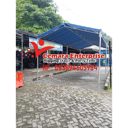 Jual Rangka Tenda Parkir Besi Galvanis