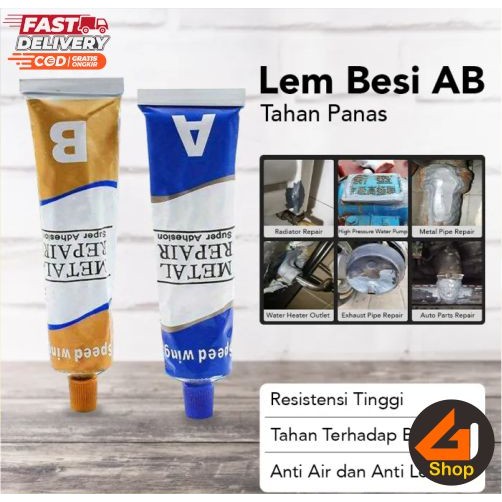 Epoxy Magic Glue Lem Ajaib Super Kuat Glue A B Lem Besi Lem Radiator Baja Plastik Kayu Serbaguna