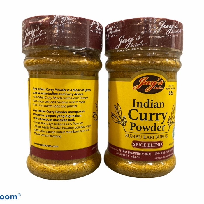

kimoura shop-undefined-Jays Indian Curry powder 65gr Jay's Bumbu Masakan India Kari Murah