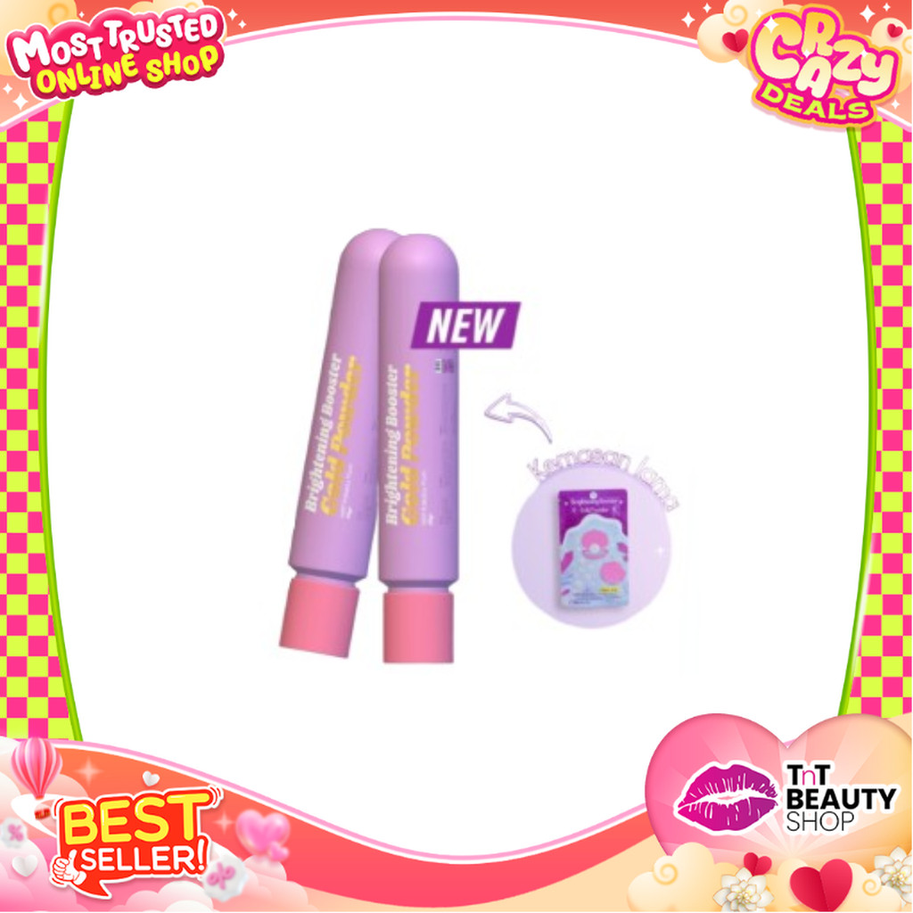 Beautyinu Brightening Booster Gold Powder 25g Pemutih Badan | TnT Beauty Shop