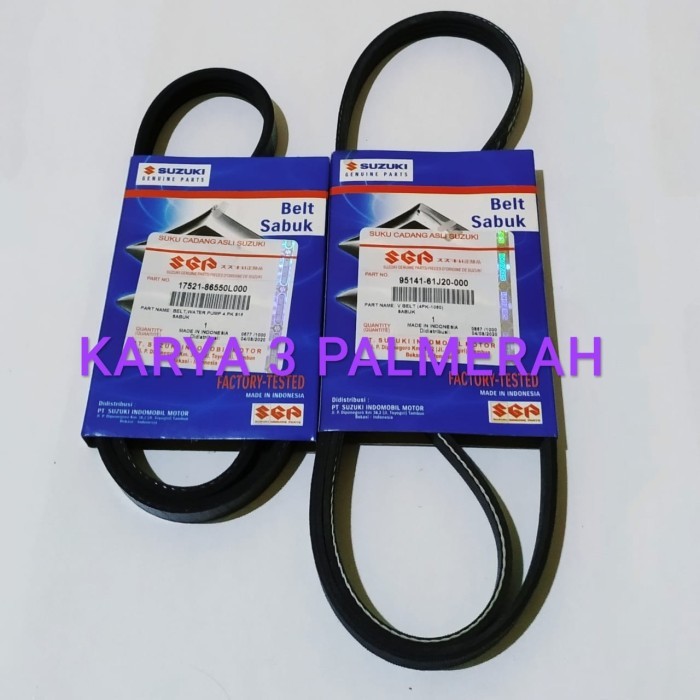 FAN BELT SET SUZUKI APV ORISINIL SGP