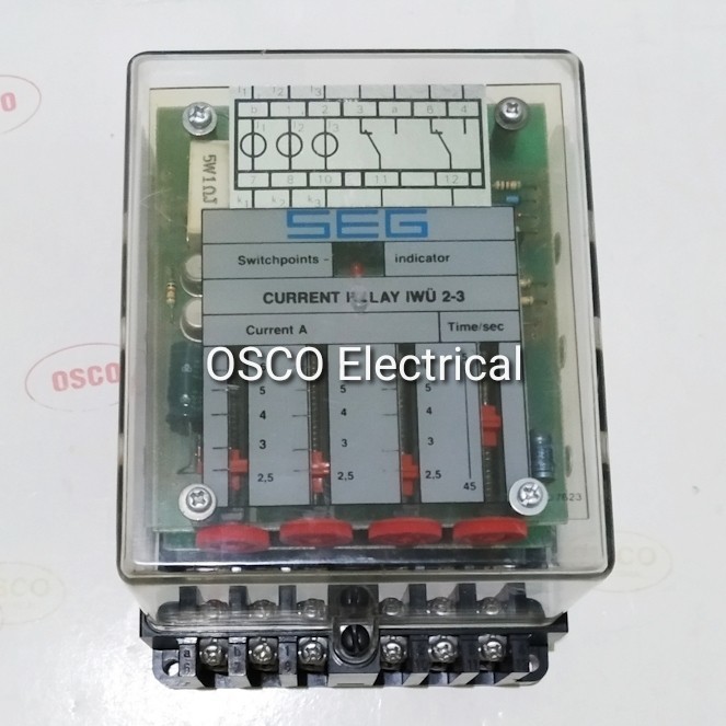 SEG IWU 2-3 CURRENT RELAY