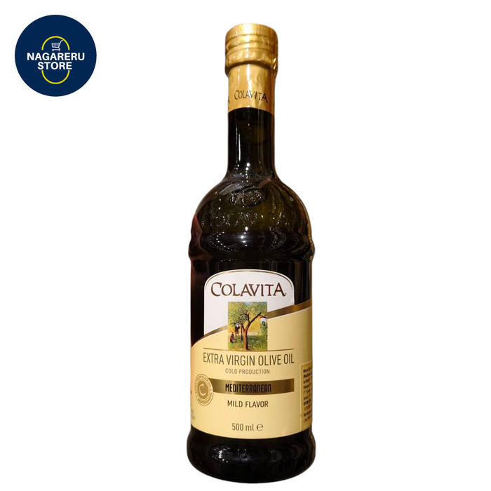 

Colavita extra virgin olive oil cold production mediterranean mild flavor 500ml
