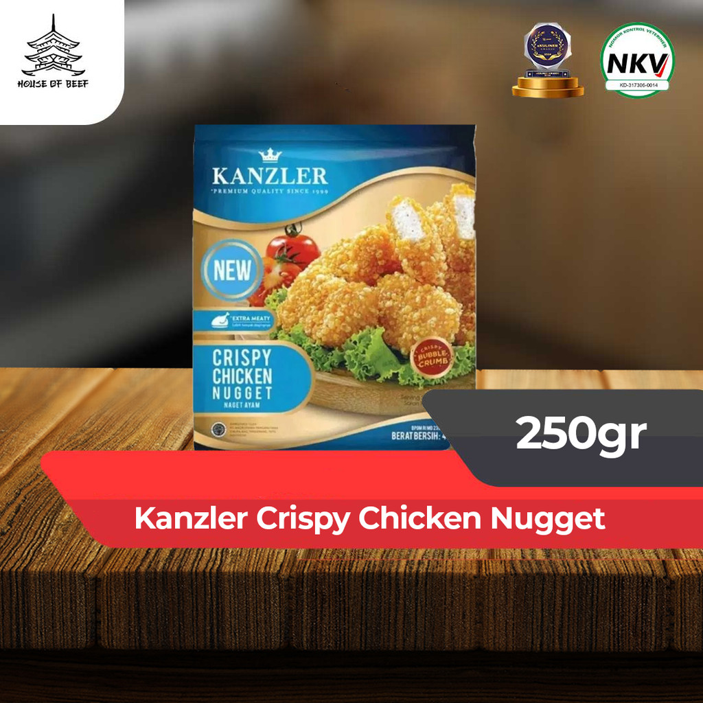 

Kanzler Crispy Chicken Nugget 250gr