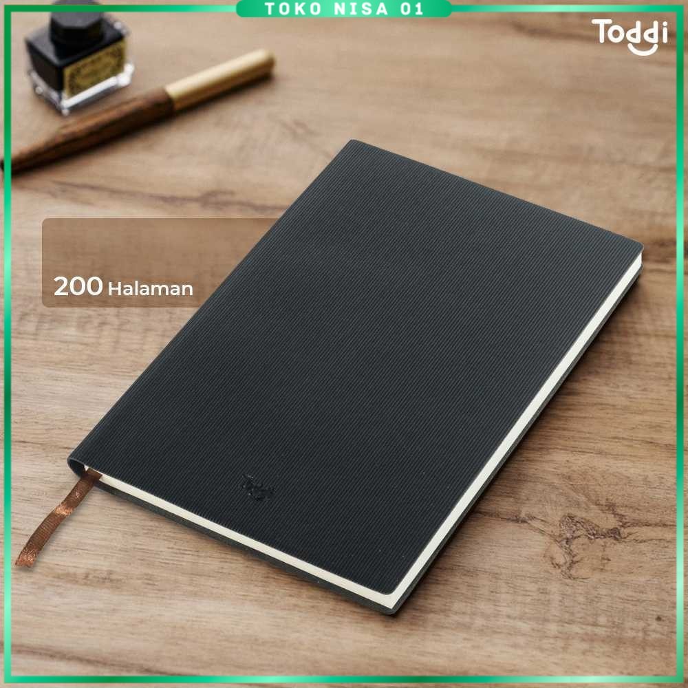 

Toddi Buku Jurnal Leather Notebook Diary 68GSM 200 Halaman Grid - TD100