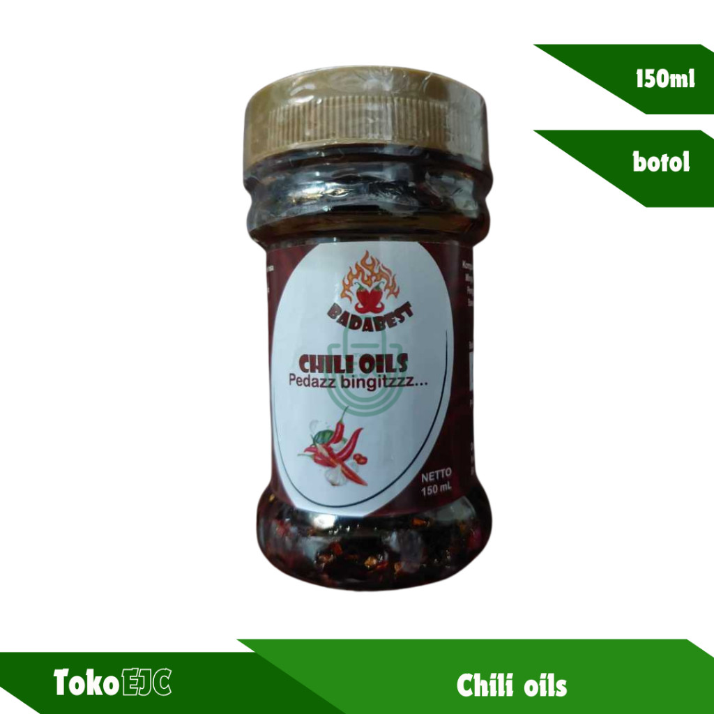 

[EJC] Badabest chili oils kemasan botol 150ml