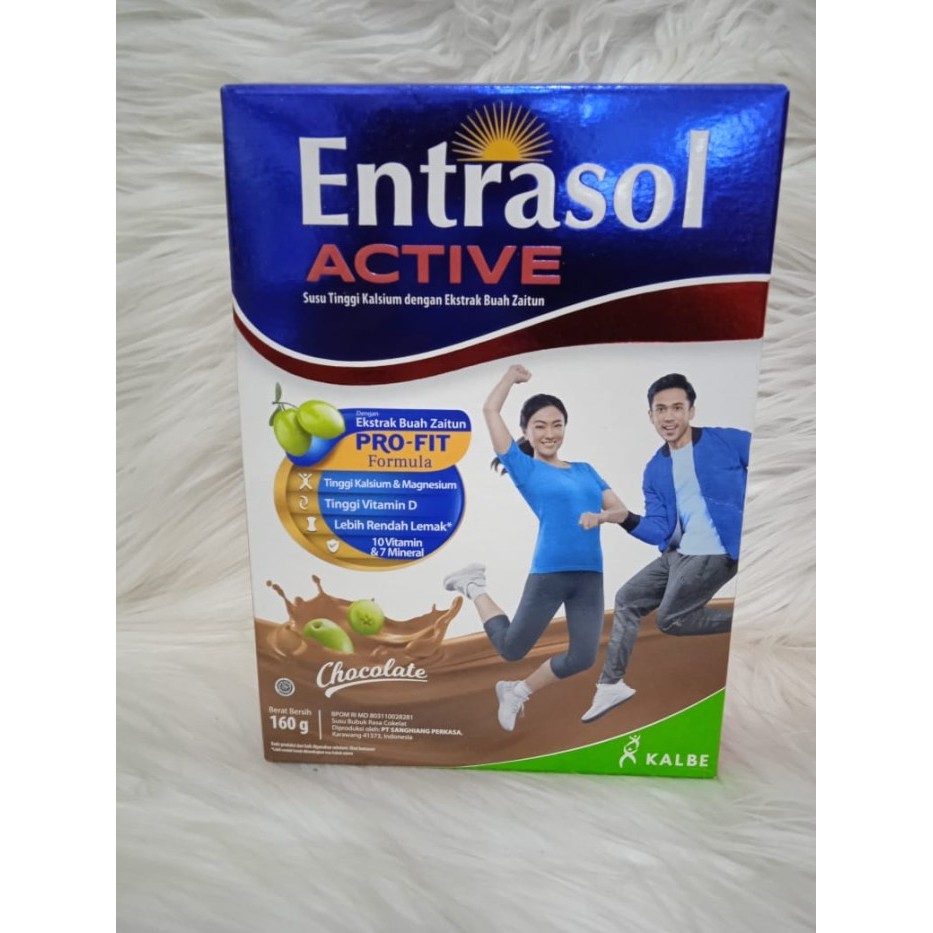 

Entrasol Active Chocolate Flavor - 160gr