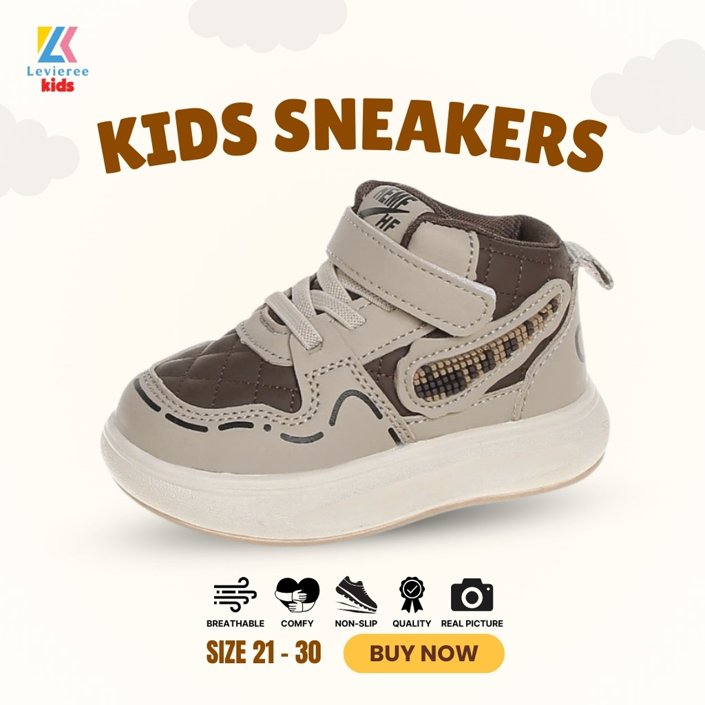 LVRKids SIZE 21-30 Sepatu Sneakers Anak Ankle Shoes Mini Boots LV0641