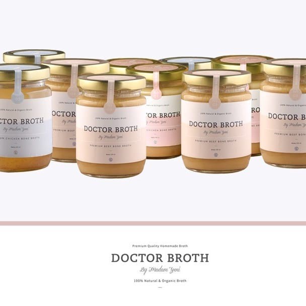 

Paket 10 Jar Chicken Bone Broth Kental/Bening/Mix/ Collagen