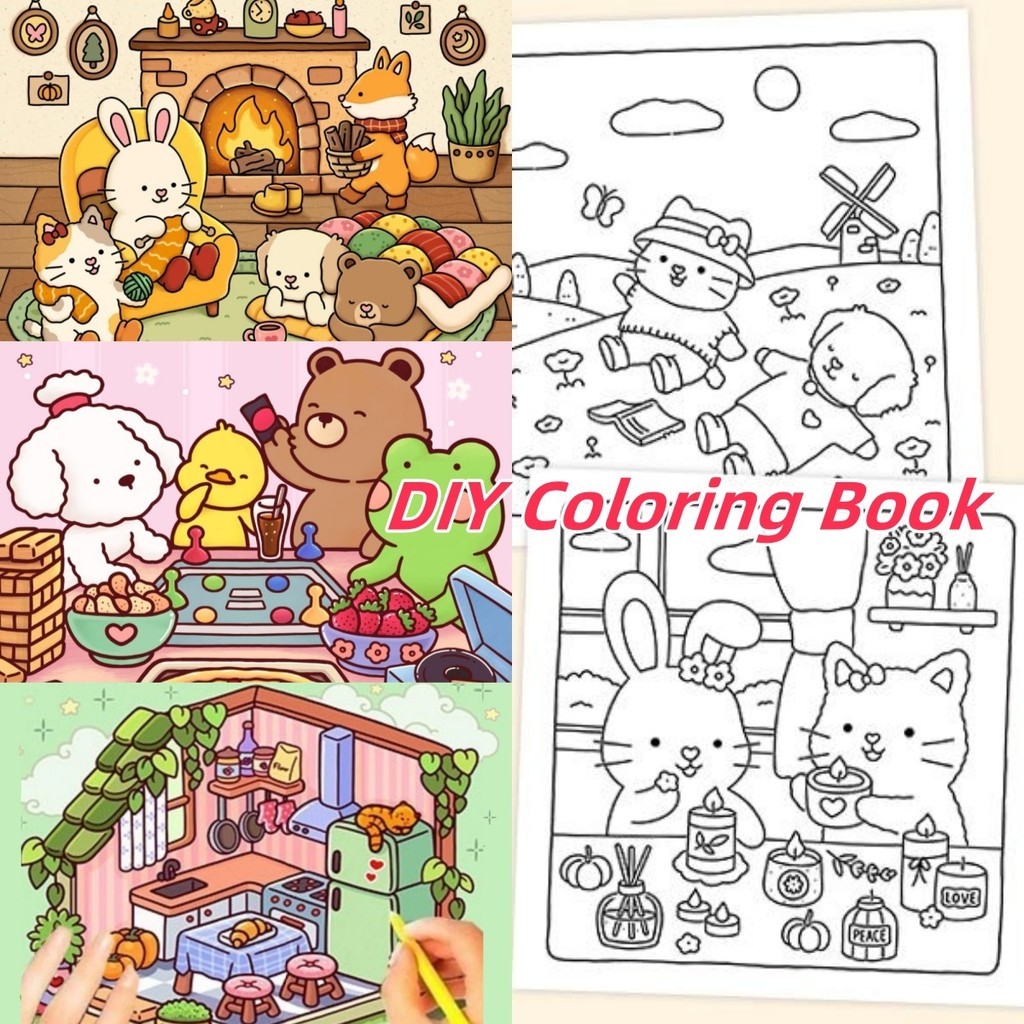 

Bobbie Goods Sharpie FUZZY HYGGE Dewasa Dan Adolesen Tekanan Pengurangan Seni Pengobatan Lukisan Hadiah Stationery Persediaan