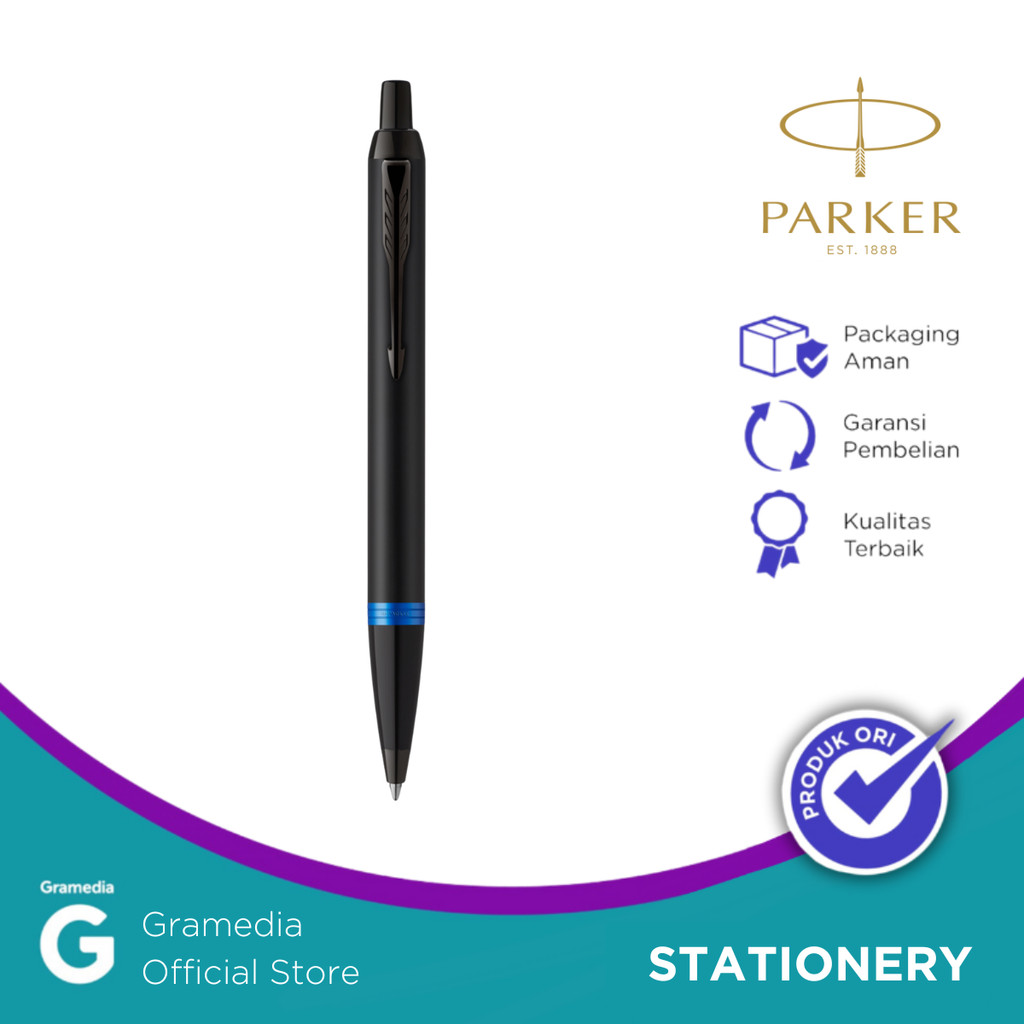 

Pena Exclusive - Parker - Im Mrn Blue Ring Ballpoint