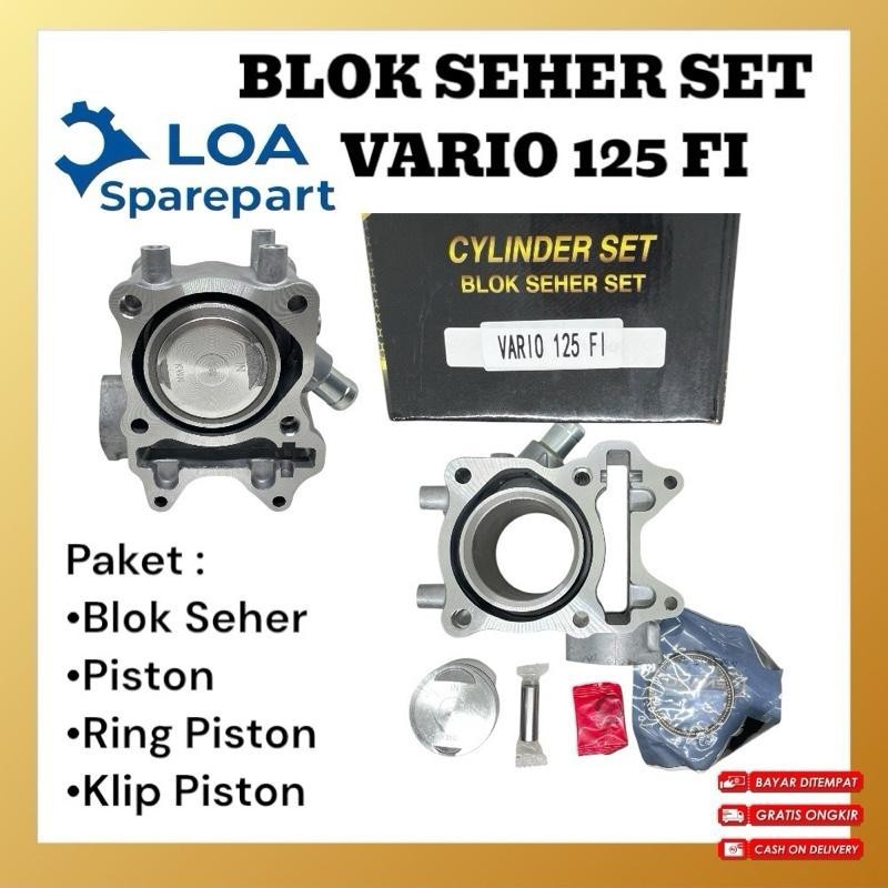Blok Seher Vario 125 Fi Vario 125 Led Vario 125 Techno Vario 125 Old Block Seher Original Genaro