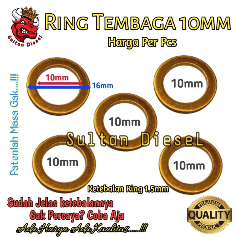 

Ring Tembaga 10mm M10 10mm reng tembaga amplas