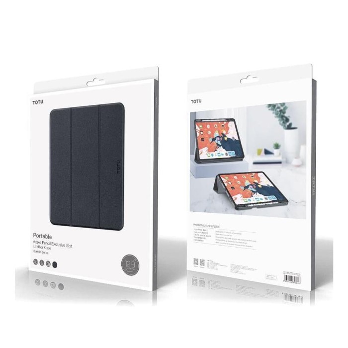 IPAD 10.2 INCI 2019 IPAD 7 TOTU CURTAIN ORIGINAL LEATHER FLIP CASE PRO