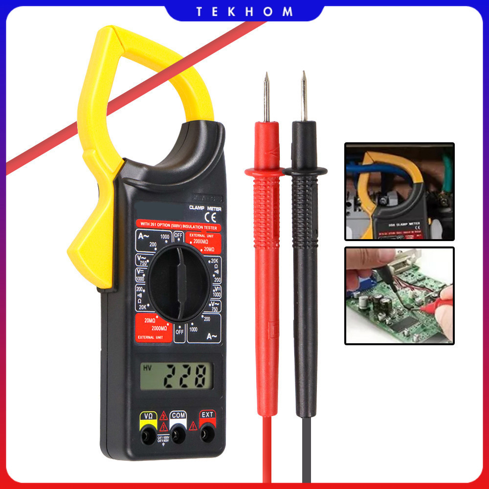 ANENG Digital Clamp Multimeter Tang Ampere - DT266