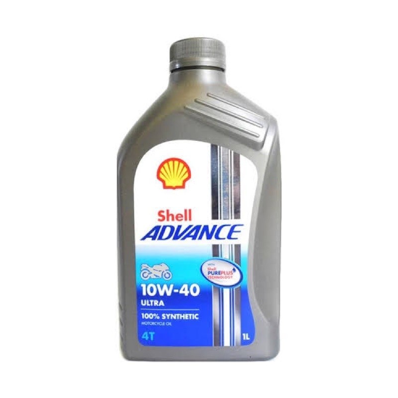 Oli Shell ADVANCE ULTRA 10W40 Full Sintetik (Oli Motor REVO, CBR, TIGER, VERZA, CRF, SUPRA, MEGA PRO