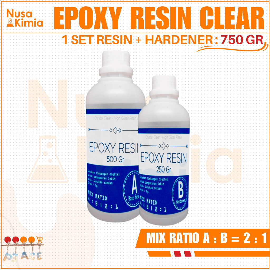 Epoxy Resin Bening 750 Gram