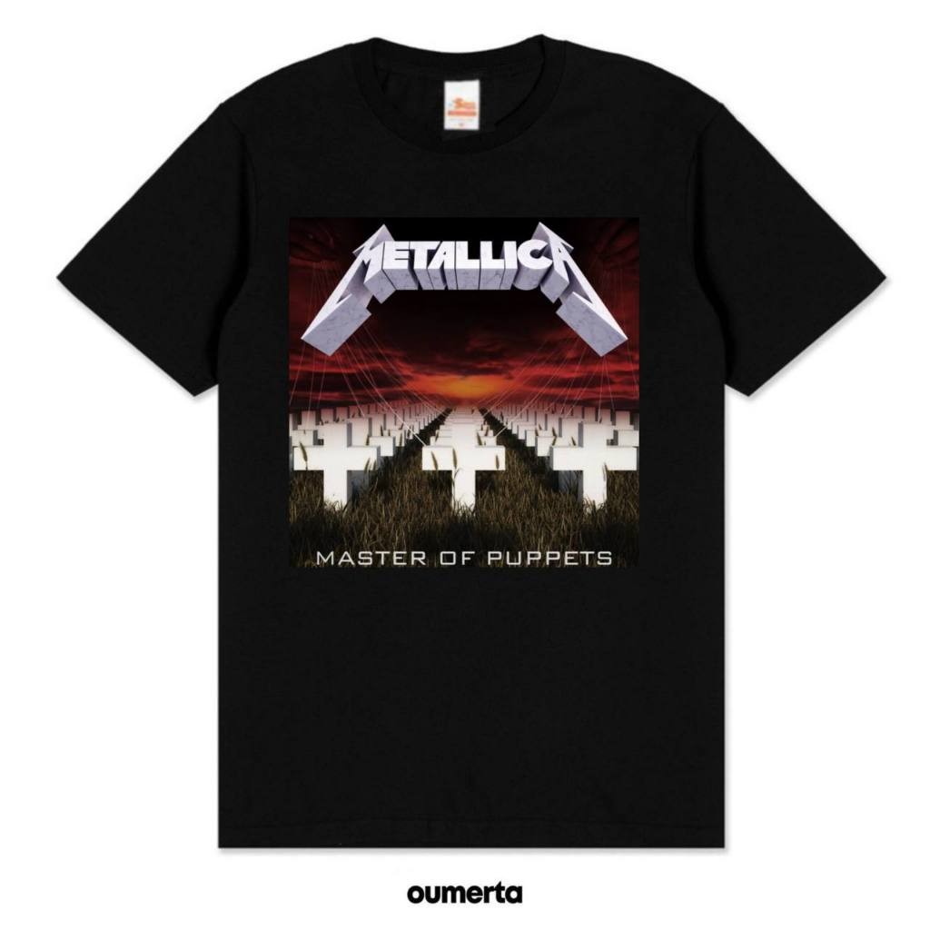 KAOS METALLICA - TSHIRT METALLICA MASTER OF PUPPETS