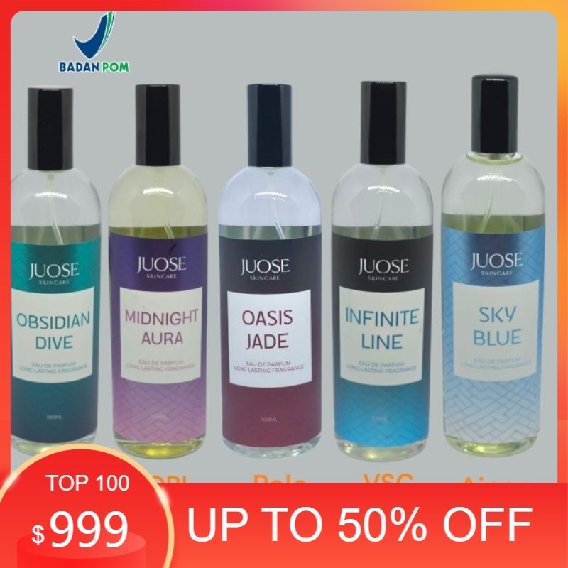 Blackmode x Juose Skincare Parfum Pria Juose EDP MW Men Series Eau De Parfum Tahan Lama 100Ml