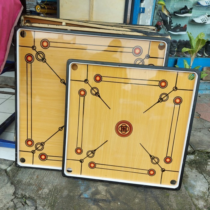Papan karambol Besar ukuran 90x90cm
