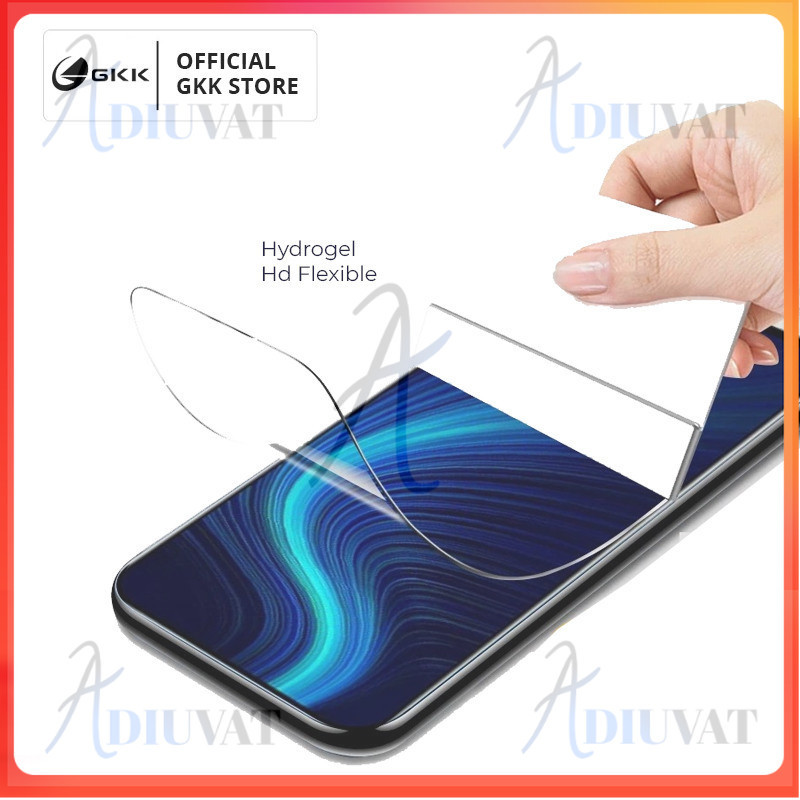 [ ADIUVAT ] TG GKK Hydrogel Screen Protector Anti Gores Xiaomi Redmi Note 4 5 6 7 8 9 10 PRO | redmi