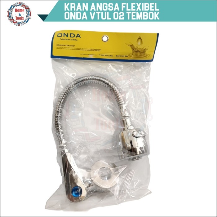 Kran Angsa Flexibel Onda / Kran Flexibel Isco / Kran Leher Angsa / Kran Wastafel Tinggi