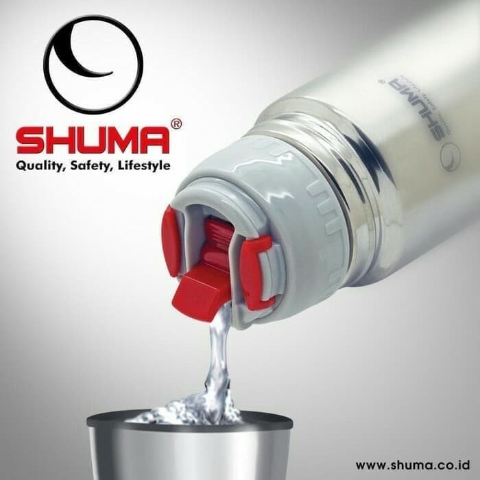 Termos Air Panas SHUMA 1 Liter Stainless Steel Vacuum Flask