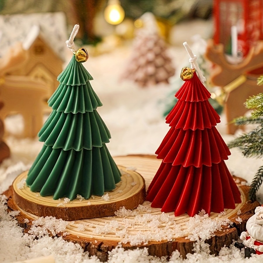 

Tree Candle Silicone Mold DIY Gypsum Cement Tree Shape Silicone Resin Mold