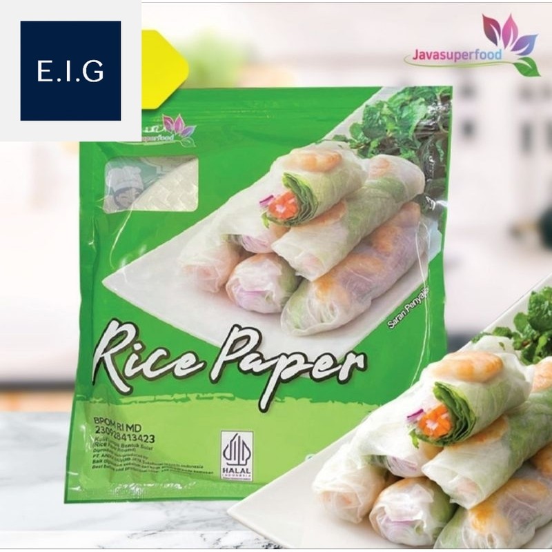 

Rice Paper Bulat 100 gr (10 lembar) / rice paper bulat / Kulit Lumpia Vietnam Rice Paper / rice roll spring roll /kertas beras vietnam / 20 LEMBAR /high quality