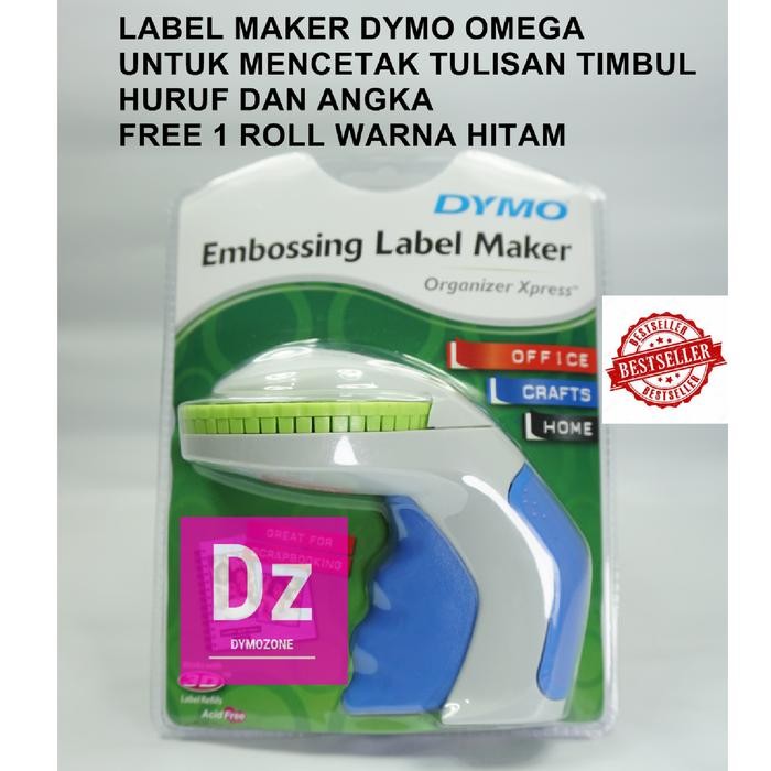 DYMO OMEGA EMBOSSING LABEL MAKER