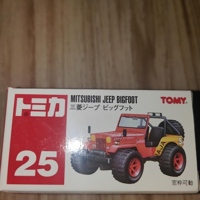 FG99 tomica 25 mitsubishi jeep bigfoot