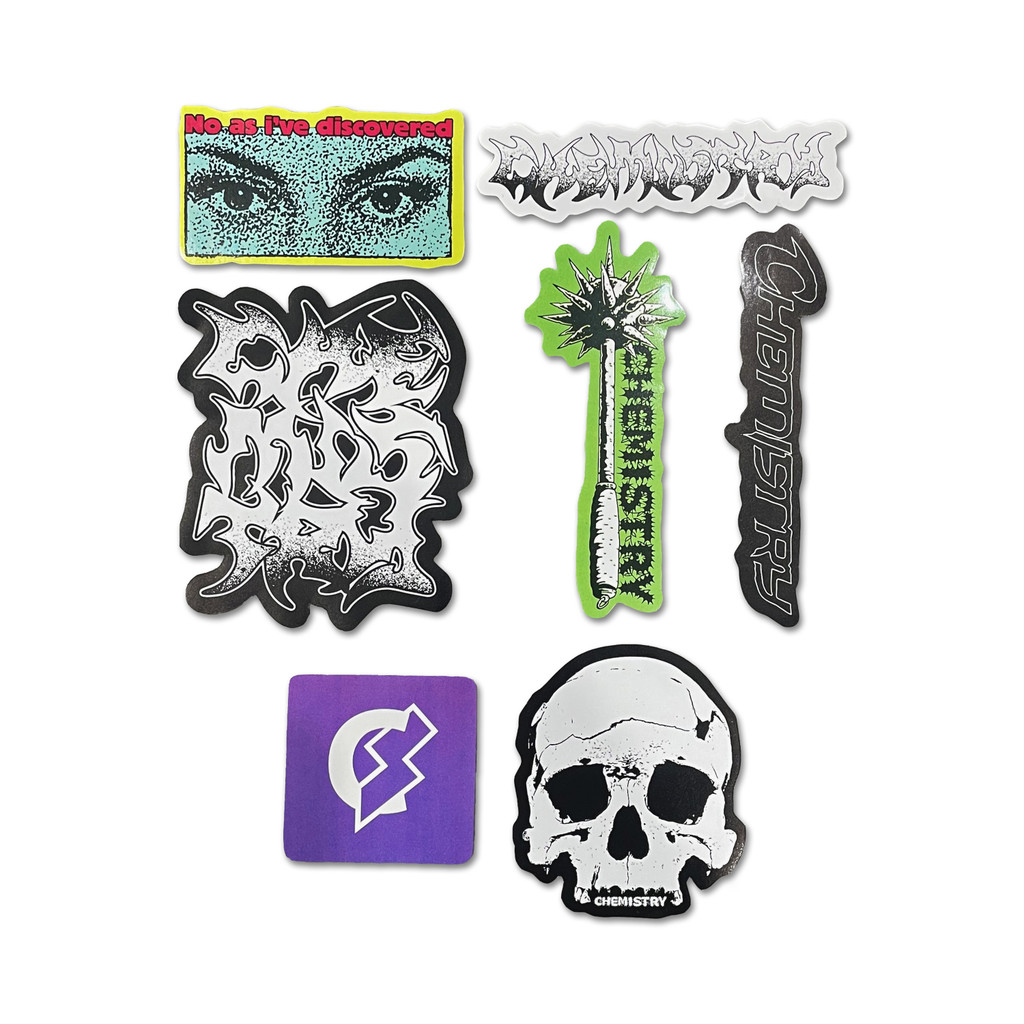 

Chemistry Straight - Accessories - Mix Sticker Pack Scotopic