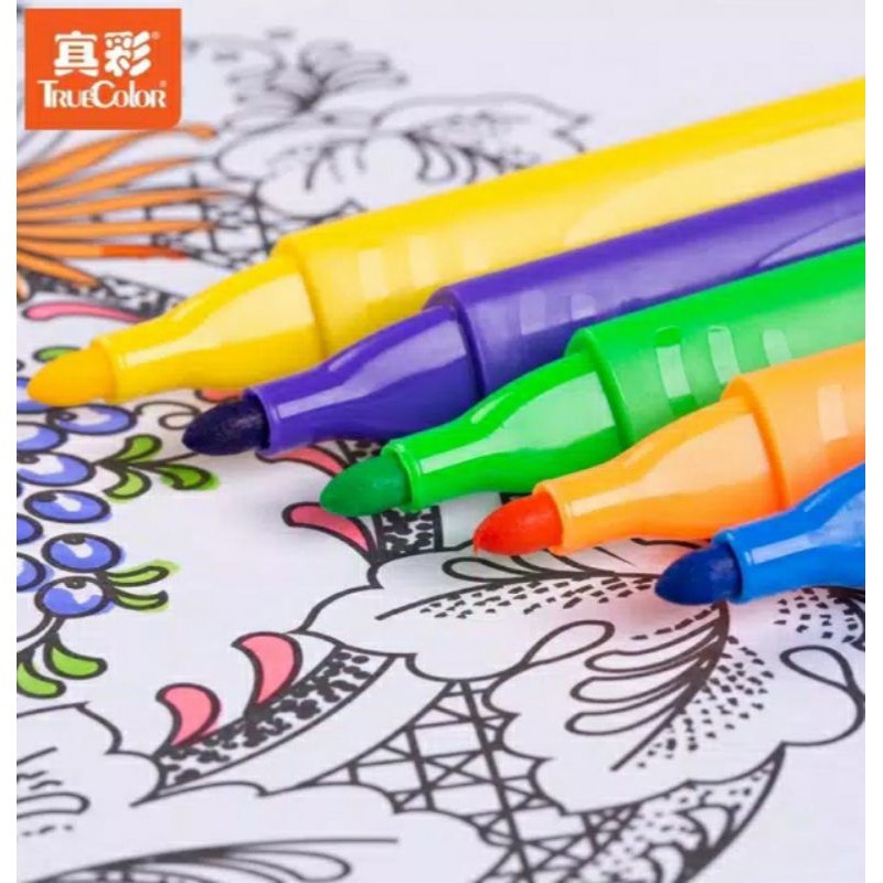 

VEROSAE_SHOP Washable wipe clean marker - spidol bisa dicuci - non toxic marker