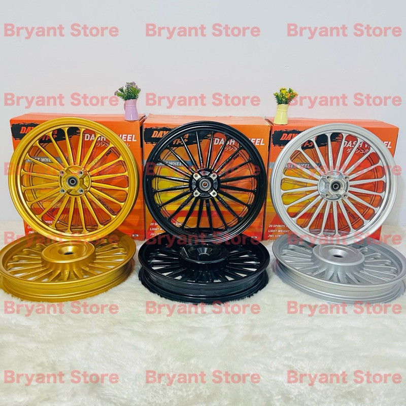 DAYTONA RACING ORIGINAL VELG PALANG 20 185x14 & 215x14 VARIO 110 125 150 160 CBS BEAT SCOOPY GENIO S
