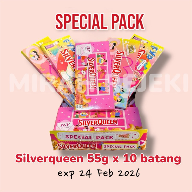 

SILVERQUEEN SPECIAL EDITION (55g x 10 batang)