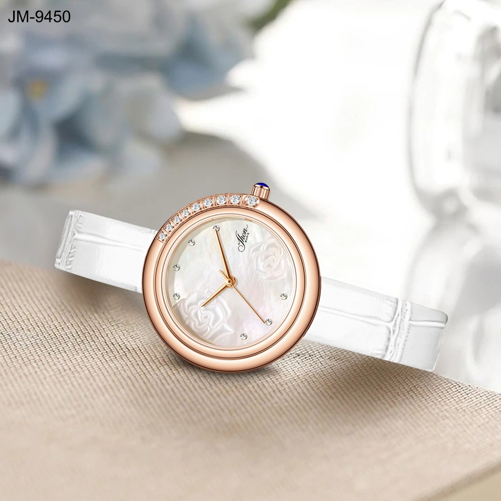 Jam Tangan Wanita Jhon Marie 9450 Kulit Original