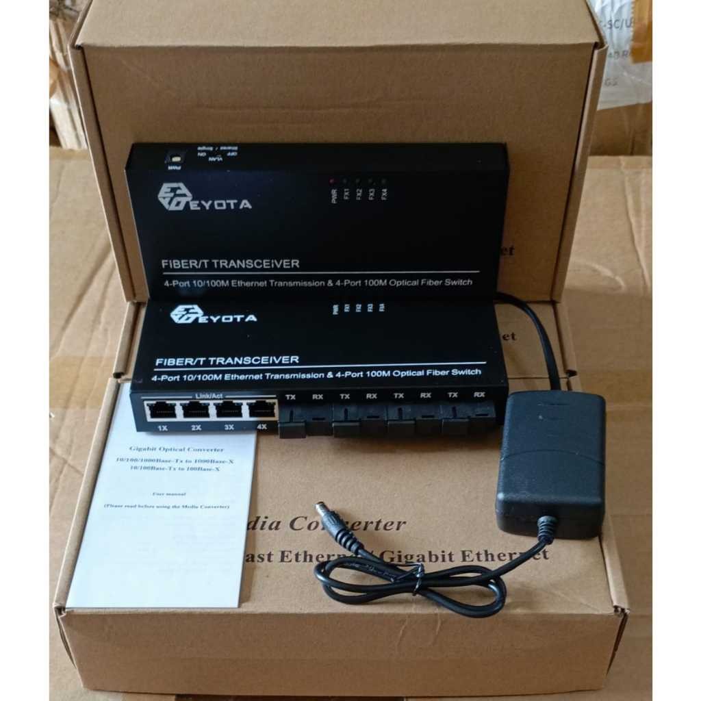 Media Converter FO Eyota Fiber Optik Fiber Transceiver