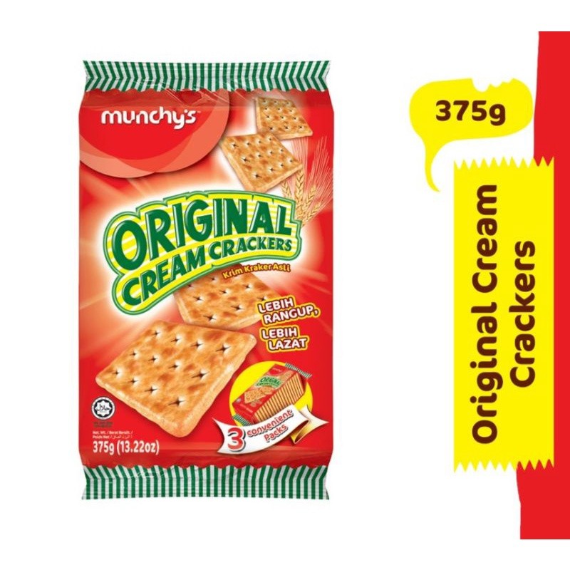 

pekanbaru /Munchy's Original Cream Crackers 375 gram