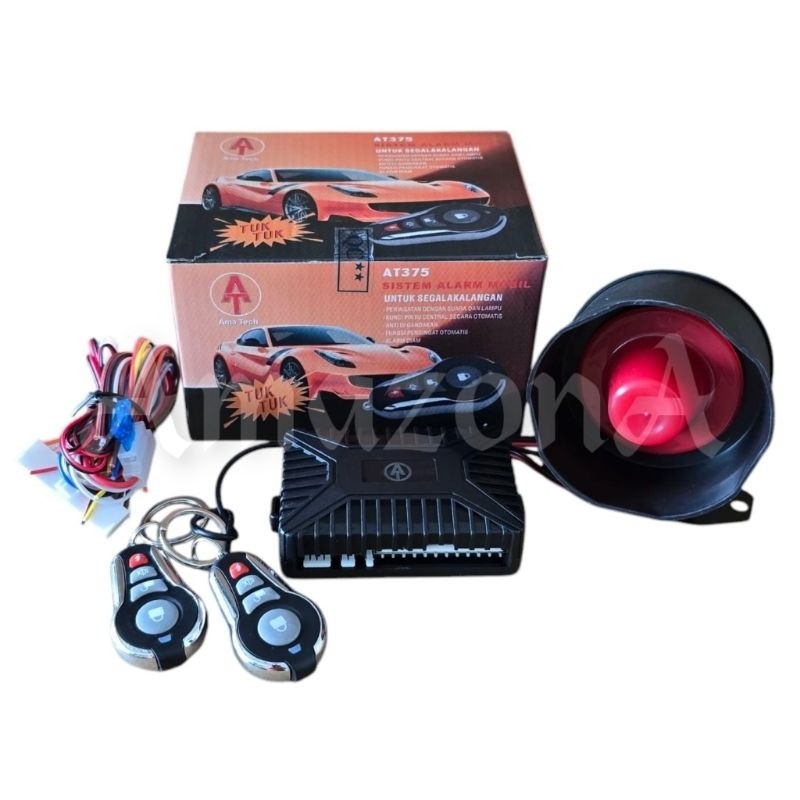 Alarm Mobil Universal Hollywood HW375 Dengan Remote Dan Modul TERLARIS