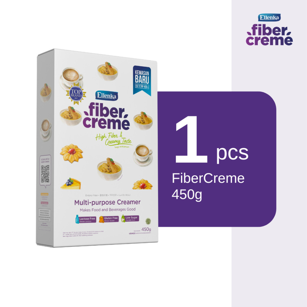 

FiberCreme Krimer Serbaguna 450gr Tinggi Serat