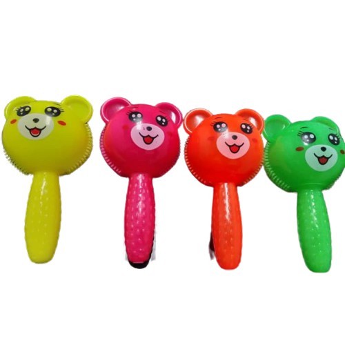 LC - Mainan Rubber Stik / MAINAN UBUR PANDA KELINCI RUBBER STICK TOY | BONEKA LAMPU NYALA BUNYI SUAR